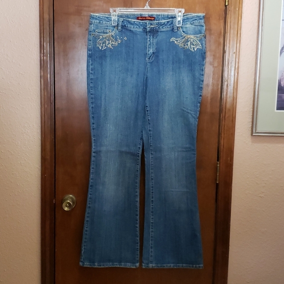 American Exchange jeans Size 15 stud accents 🦋 - Picture 12 of 15